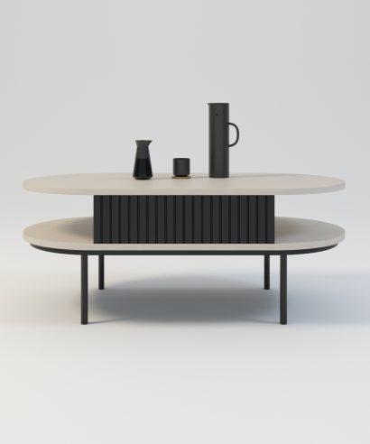 unikalne meble, unikalny design, unikalny dizajn, unikalne wzornictwo, stolik kawowy beż, stolik kawowy beżowy, stolik kawowy ryfle, stolik kawowy ryflowany, polski dizajn, stolik kawowy okrągły, okrągły stolik kawowy, owalny stolik kawowy, stolik kawowy owal, stolik kawowy owalny, polski design, stolik kawowy japandi, stolik japandi, stolik kawowy lamele, stolik kawowy ryflowany